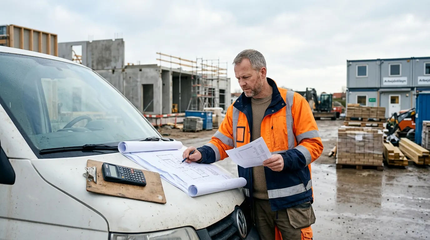 Rörelsekapital till byggföretag Entreprenör planerar likviditet mellan projekt