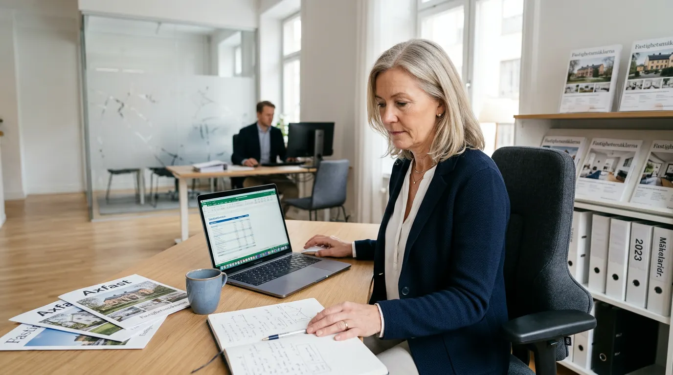 Företagslån till mäklarfirma Mäklarfirma behöver rörelsekapital mellan affärer