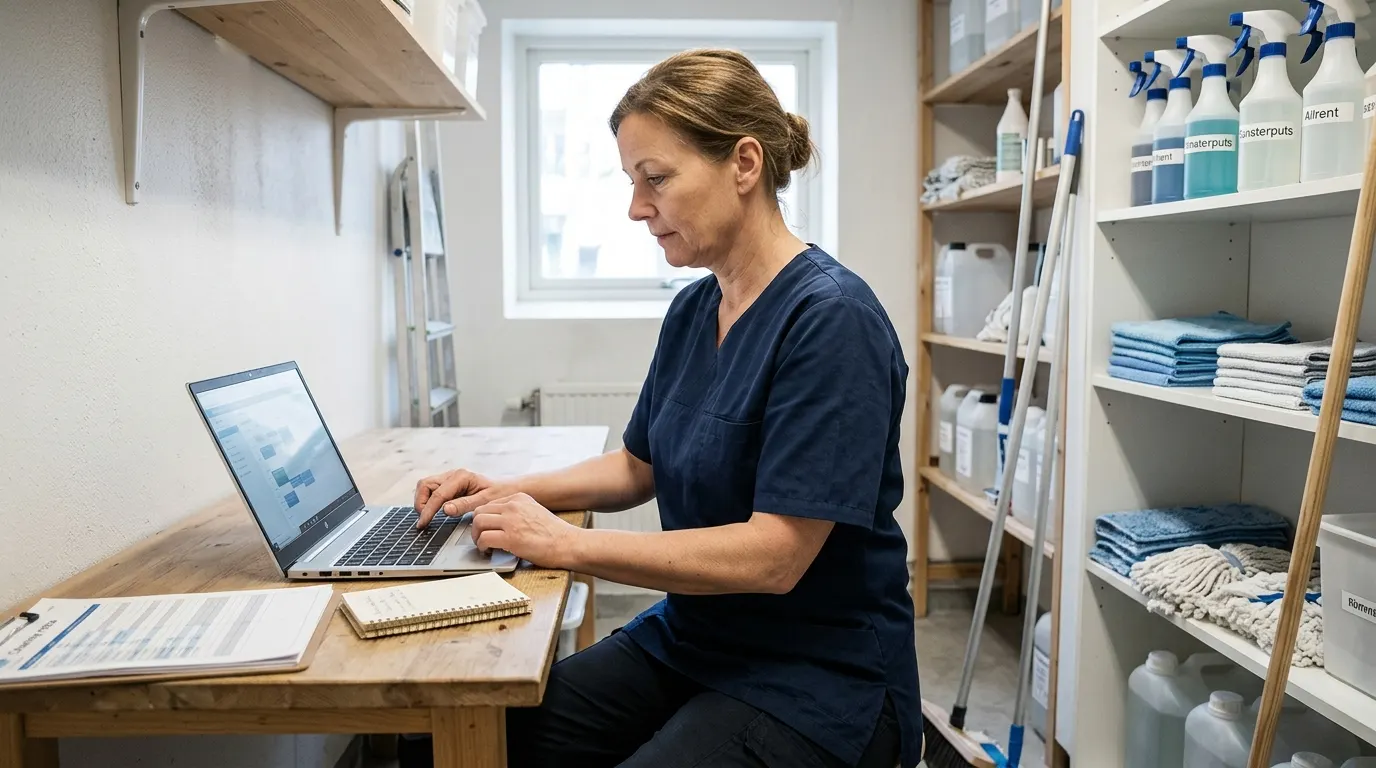 Lån till städutrustning Rörelsekapital till städtjänster