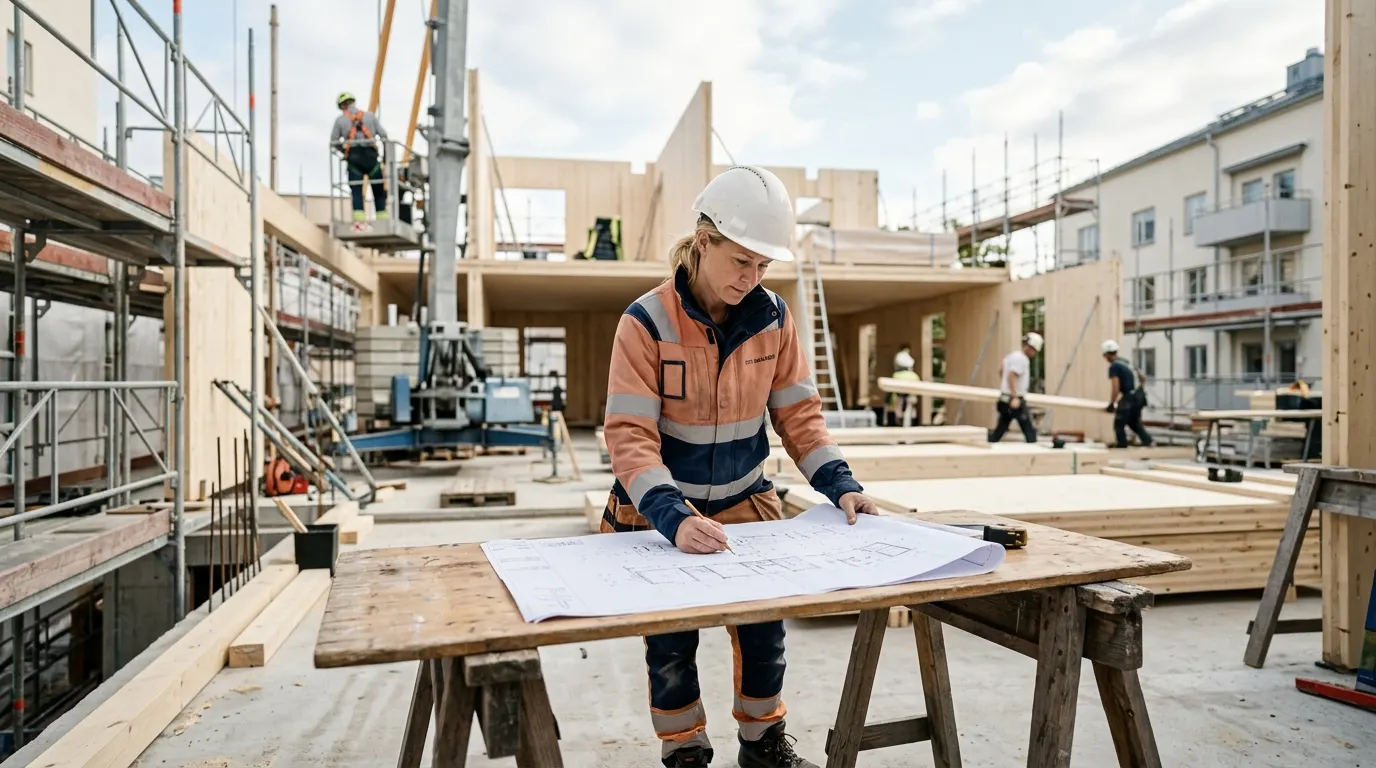 Byggnadskreditiv för företag Byggfinansiering under ett pågående projekt